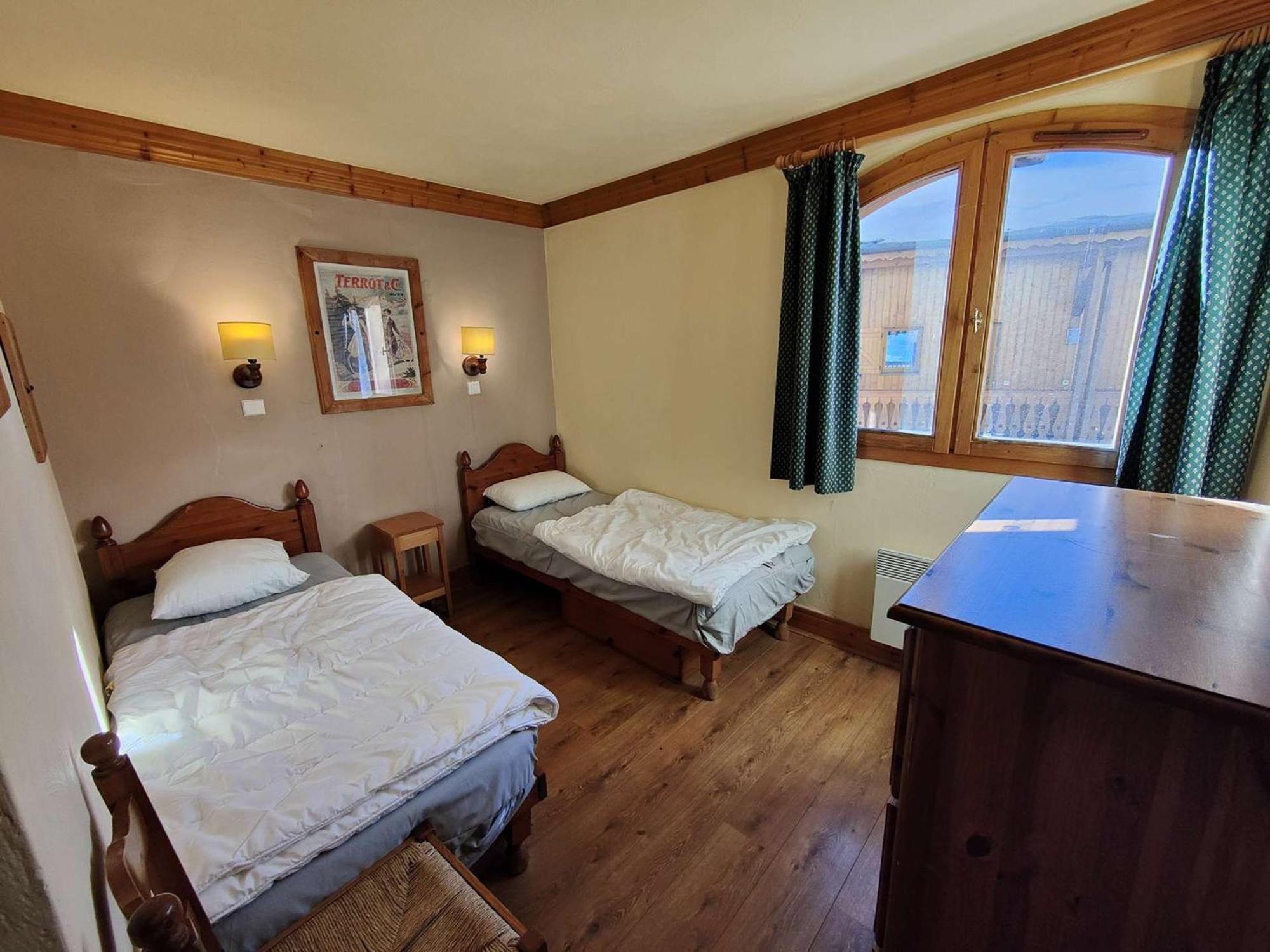 Confortable A Val Thorens, 50m Des Pistes, 8 Pers., Cheminee, Parking, Local A Skis - Fr-1-637-80 Apartamento Val Thorens